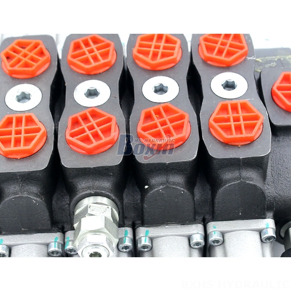 SD8-Electric Unloading Valve 5 Position 3 Solenoid 12v 24v Hydraulic Directional Control Valve detail image